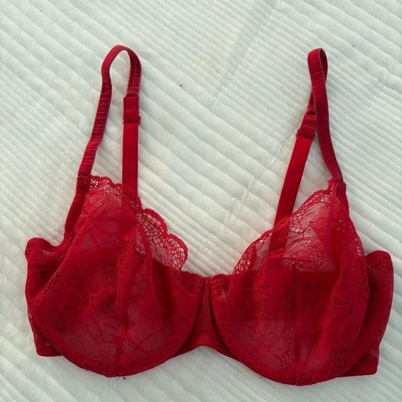 La Perla Other - La Perla Malizia Elegant Red Lace Underwire Bra